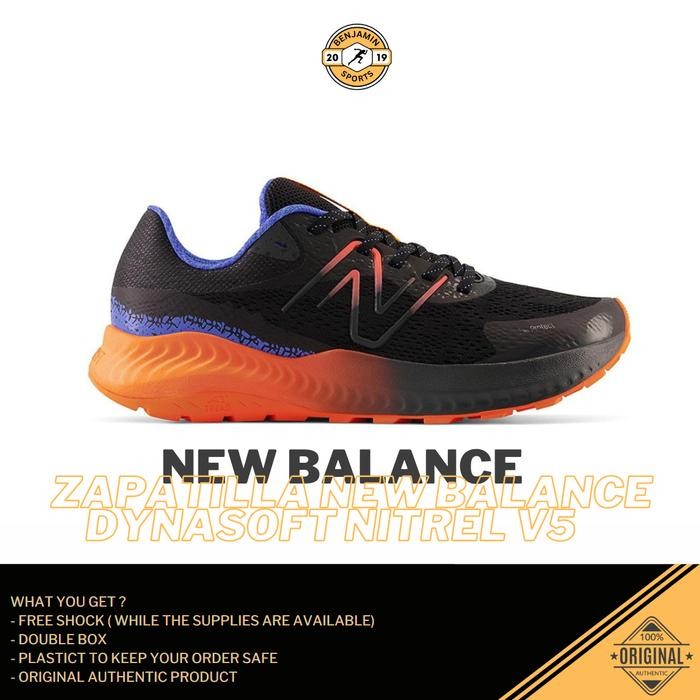 New Balance DynaSoft Nitrel v4 Men's Trail Running Shoes Black/Yellow