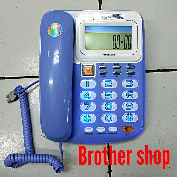 Telepon Kabel Favorite 1602 Pasti Ori