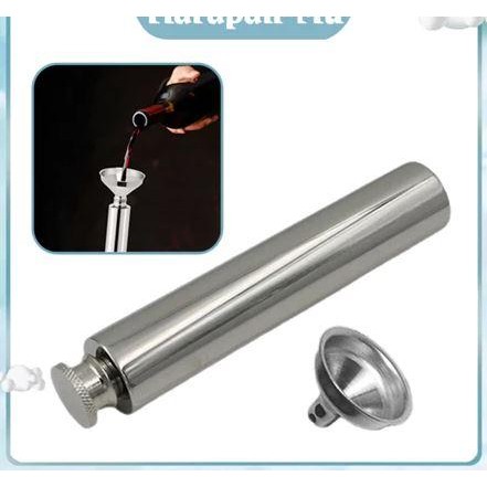 Wlp 2Oz Botol Anggur Mini Stainless Steel Liquor Hip Flask Dengan