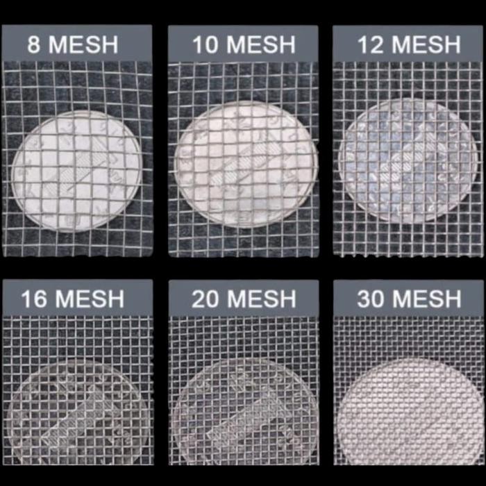 Kawat Wiremesh Mesh 16 Stainless 304 / Kawat Nyamuk Mesh 16 SS 304 Per 1Roll ( 30 meter )