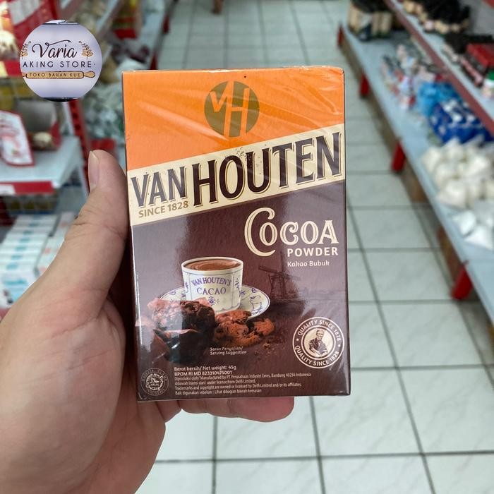 

Coklat bubuk Van Houten 45 gram cocoa powder vanhouten houteen houtenn