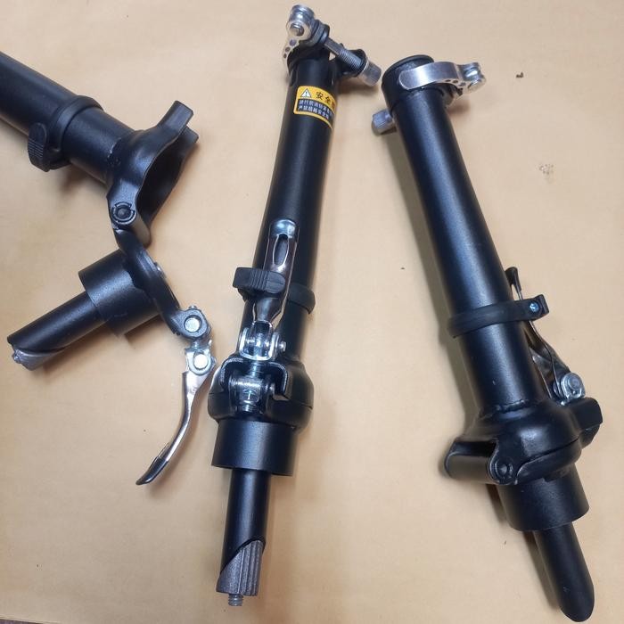 handlepost lipat 25.4 stem sepeda lipat tiang stang handlepost OS