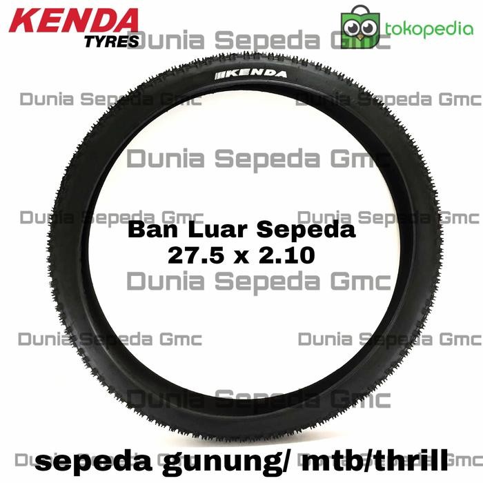 ban luar 27.5 x 2.10 kenda sepeda mtb polygon united 27.5 small block