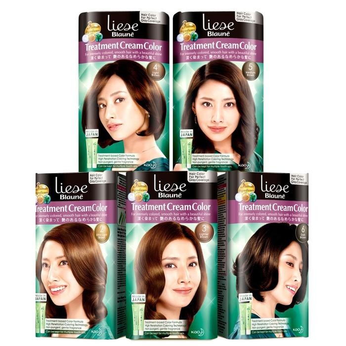 Liese Blaune Treatment Cream Color Cat Rambut Uban -Gratisongkir