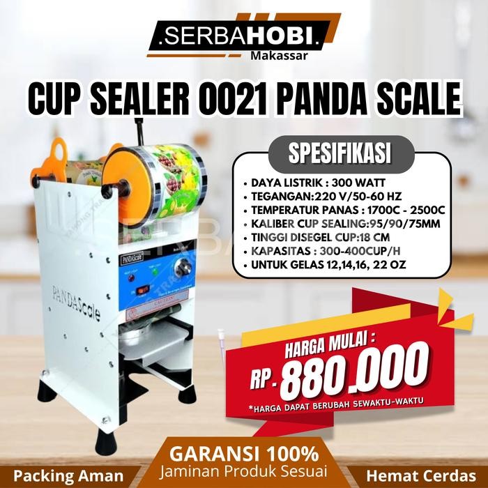 ><><><] Mesin Cup Sealer 0021 / Alat Pres Gelas Minuman
