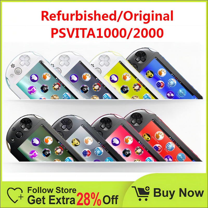 Refurbished/original PSVITA 1000/PSV2000 handheld game console comes