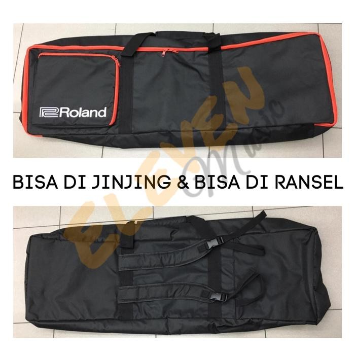 Tas Keyboard Piano Roland 61Keys Gigbag Keyboard Roland Original Pasti Ori