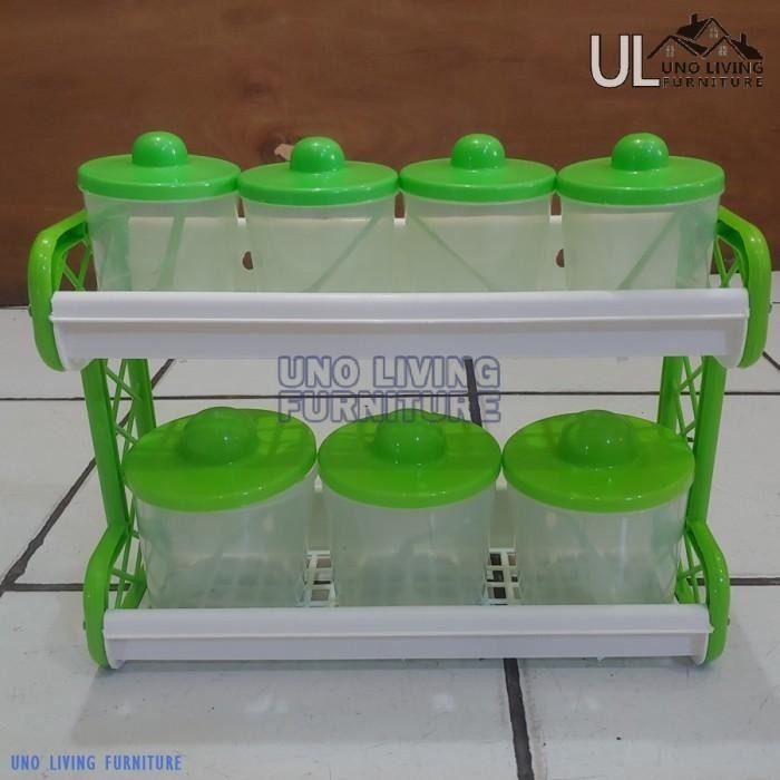 KITCHEN SET TEMPAT PENYIMPANAN BUMBU TEMPAT BUMBU KITCHEN SET MONICA KITCHEN MURAH PERALATAN DAPUR