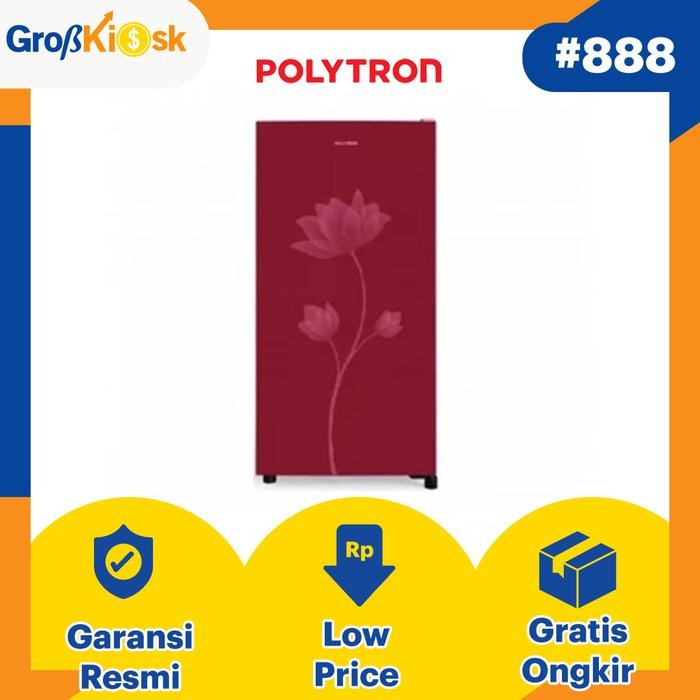 Kulkas 1 Pintu Polytron Prb 159 / Prb-159 R/B