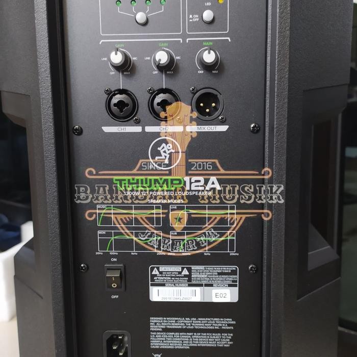 MACKIE Thump 12A speaker