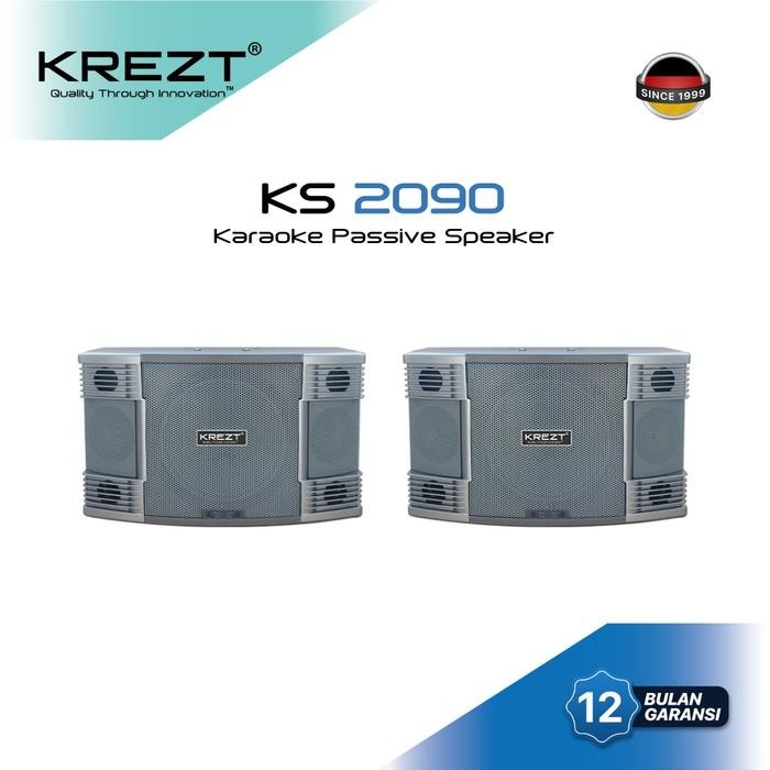 KREZT Speaker Pasif KS-2090 Karaoke Speaker System Passive