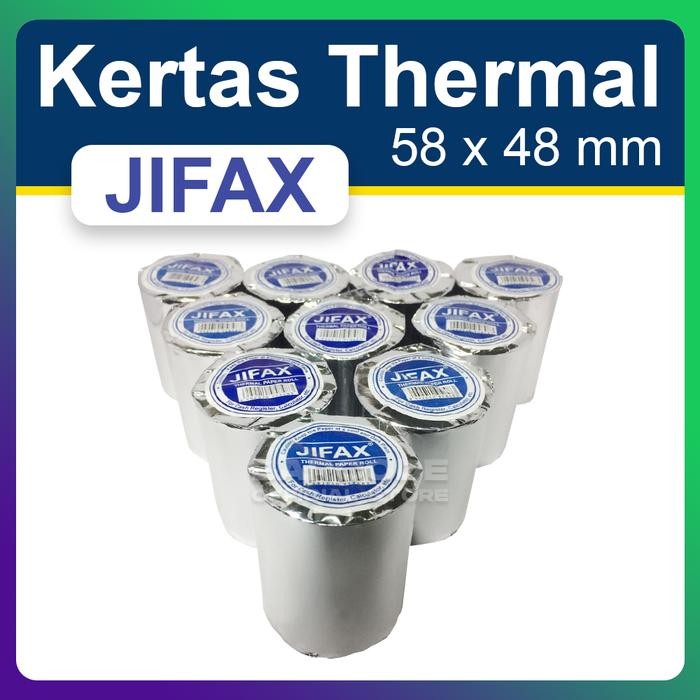 

( 1 Pack ) Kertas Thermal 58x48 mm - Roll Kertas Kasir Thermal 58x48mm