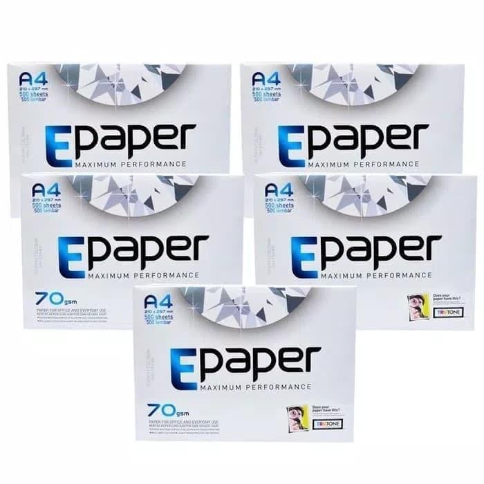 

Kertas HVS A4 70gr E-PAPER