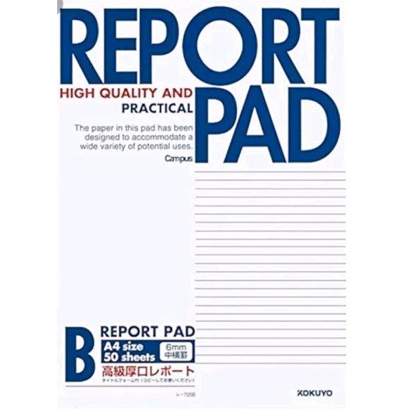 

REPORT PAD HIGH QUALITY AND PRACTICALITY