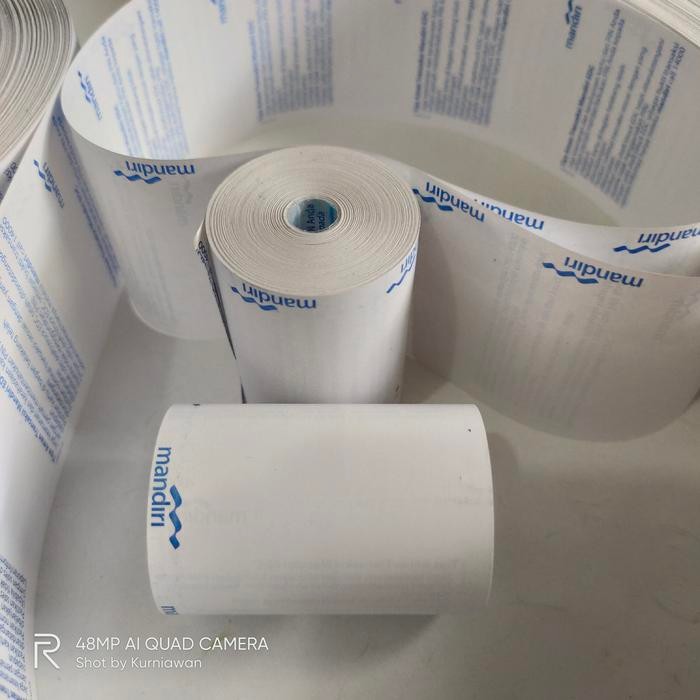 

Kertas Thermal mandiri 57x40 paket 10 roll