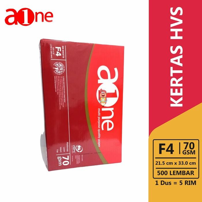 

Kertas HVS AONE F4 70 GSM
