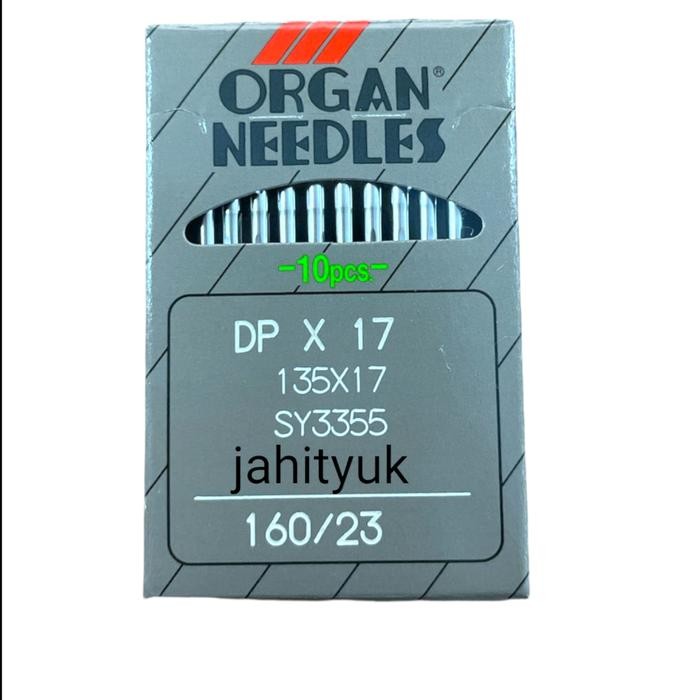 

Jarum Mesin Jahit Walking Foot Organ Needles DP x 17 - 160/23