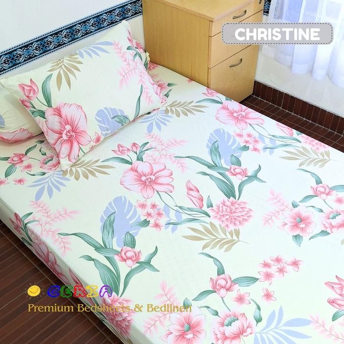 

Bahan Kain Motif Sprei Meteran Katun Premium Lebar 250cm