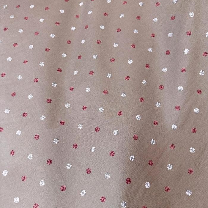 

Kain Katun Athena 47005 motif polkadot cantik bahan adem nyaman dipakai bagus untuk seserahan (lebar