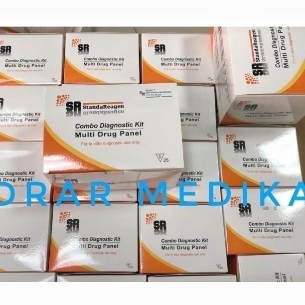 tes narkoba- 7 parameter drug tes / multi7 soma SR isi 25 tes