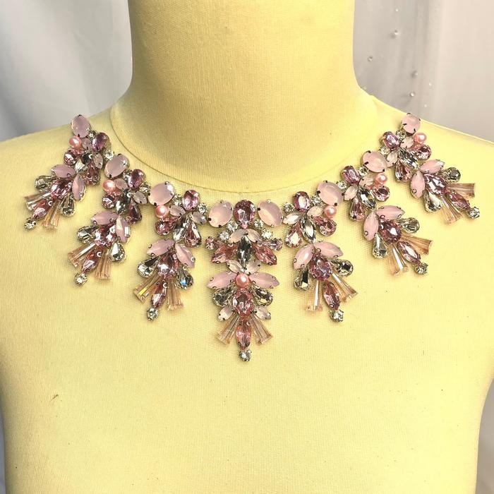 

Heramour - Payet Kristal Rangkai Leher kebaya dan Dada N36 Premium Beads