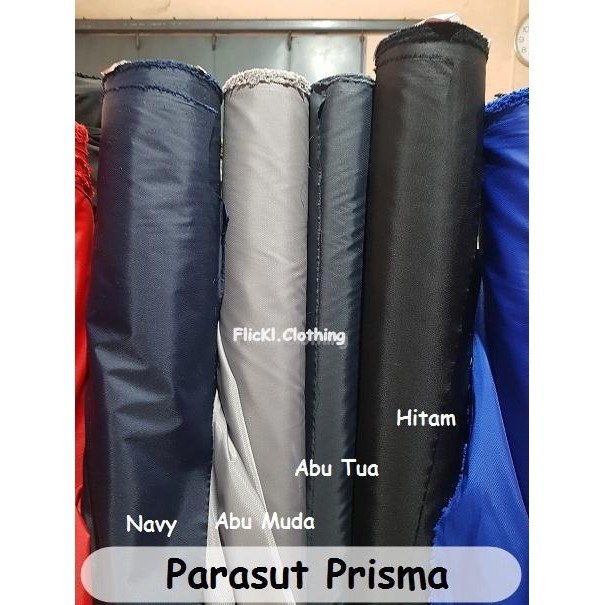 

Bahan Kain Parasut Prisma Diamond Parasit Prisma Waterproof Anti Air