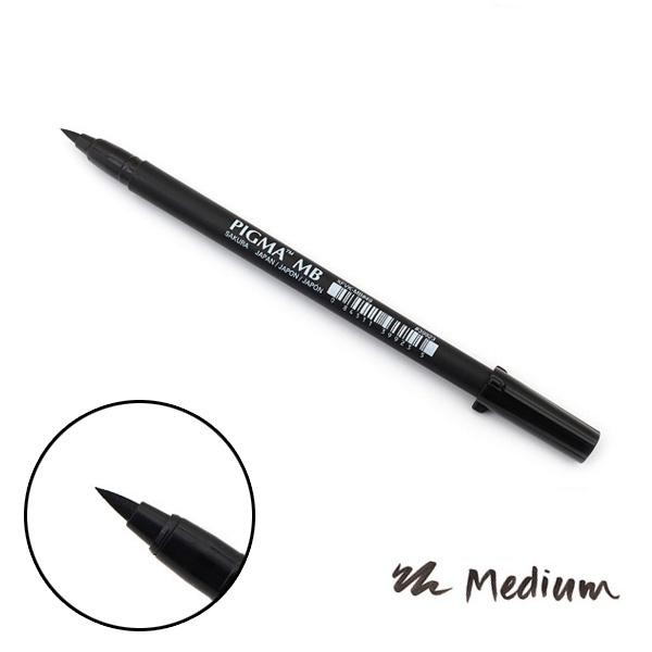

Sakura Pigma Professional Brush Pen - Medium - Black