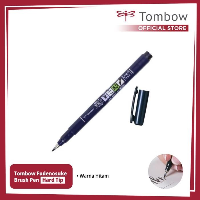 

Tombow Fudenosuke Brush Pen, Hard Tip [Black]