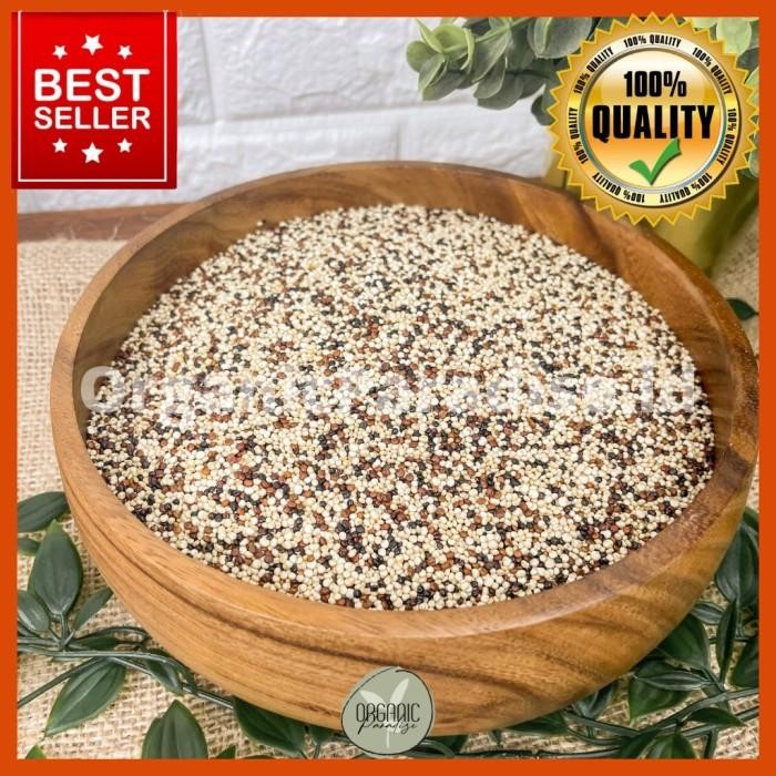 

Organic Tricolor Quinoa 500Gr Premium Quality Organic Paradise
