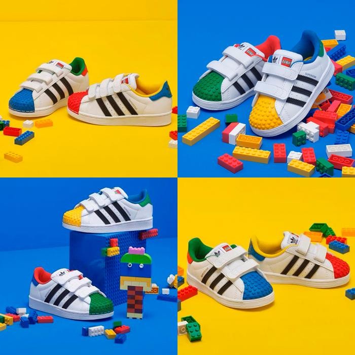 Sepatu Adidas Superstar 360 X Lego Kids / Sepatu Anak / Sepatu Adidas
