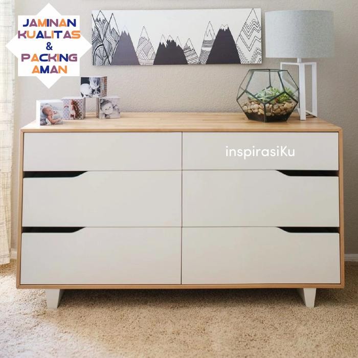 MEJA SAMPING MEJA LACI PENYIMPANAN 120X40X70 MS004 KODE 1267