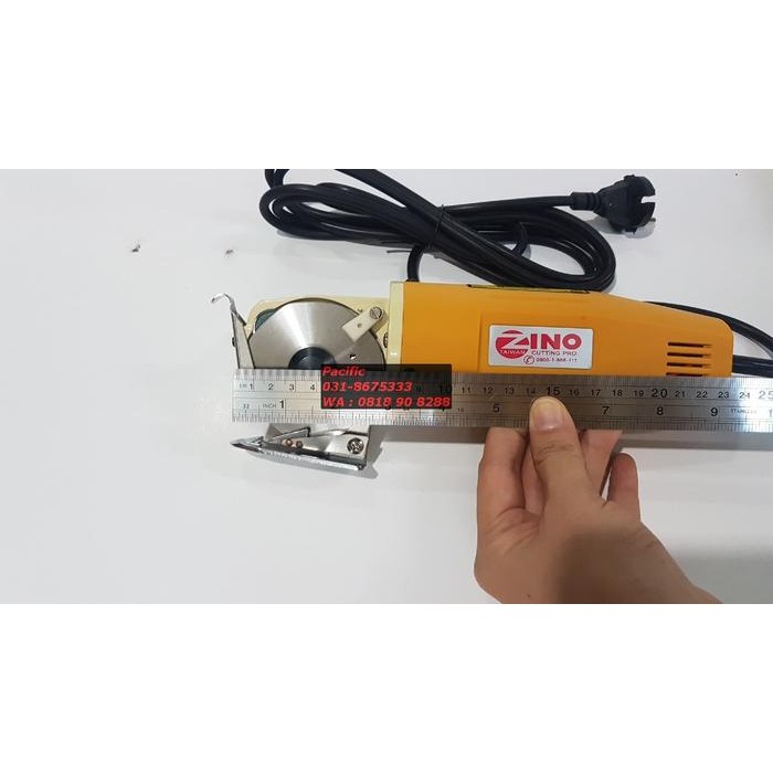 

MESIN ZO70 POTONG BAHAN KAIN KULIT ZINO FABRIC CUTTER HAND ROUND KNIFE KODE 359