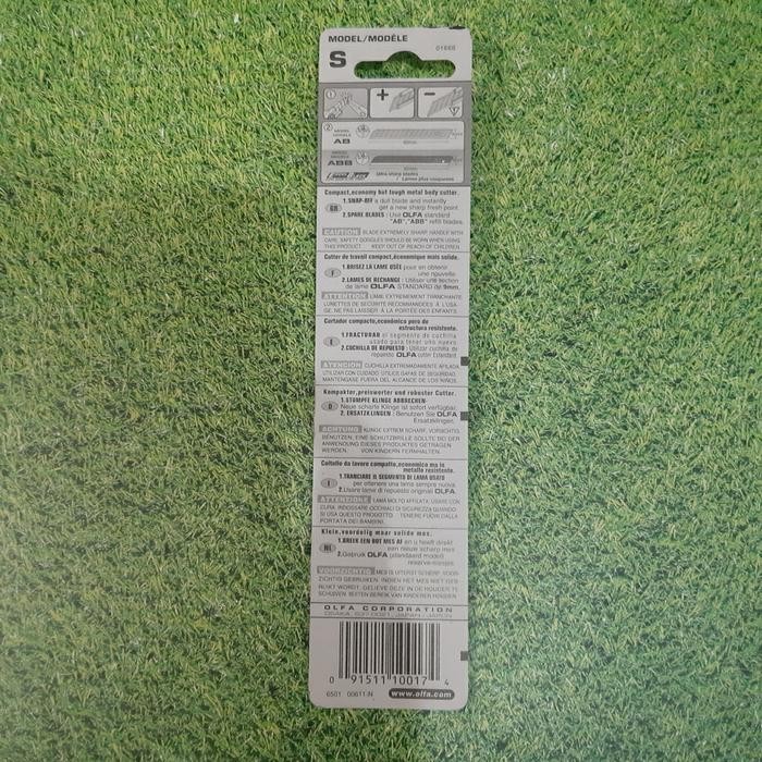 

PISAU CUTTER 9MM S OLFA SNAP-OFF BLADE KNIFE ORIGINAL JAPAN KODE 1241