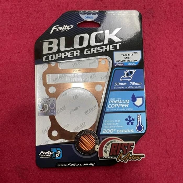 

PAKING BLOK SEHER TEMBAGA MIO 0.5 MM FAITO KODE 562
