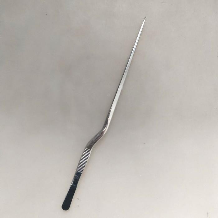 Pinset Bayonet Stainless Steel 30 Cm Pinset Telinga Tht