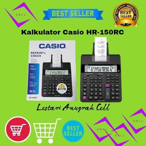 

Kalkulator Casio HR-150 RC - garansi resmi