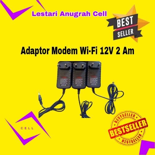 adaptor 12v 2am - modem wifi