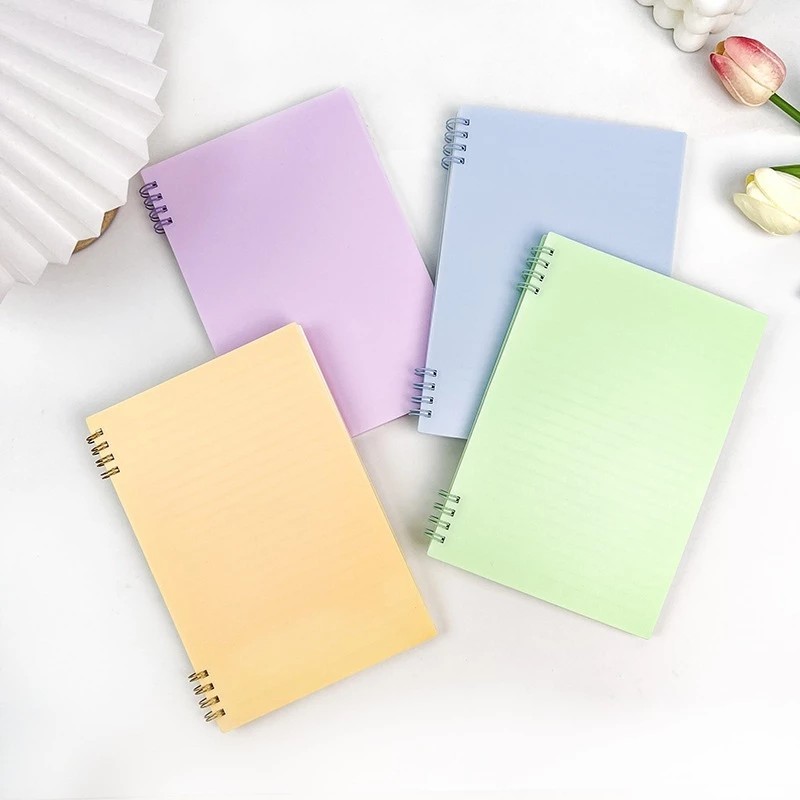 

Aimilo Notebook Mini 1 Paket 4 Pcs Buku Kecil Catatan Scrapbook Buku Notes Kecil 50 Lembar