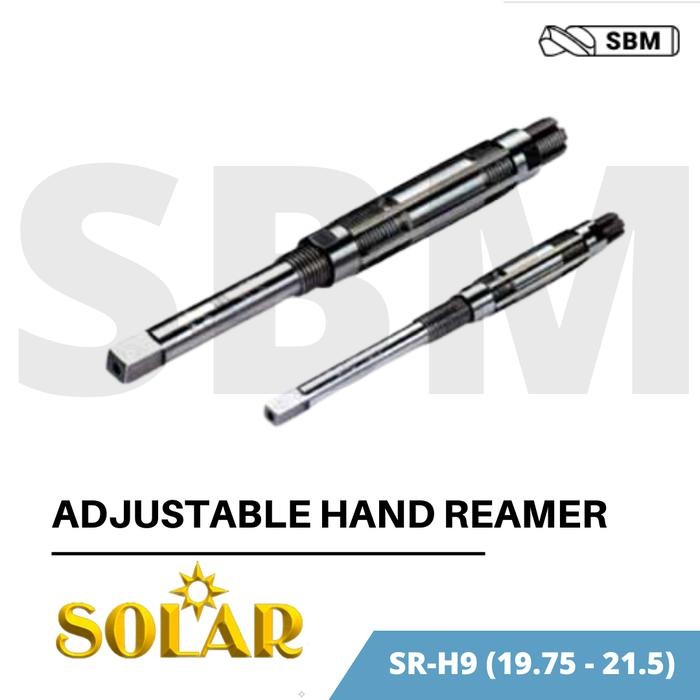 ADJUSTABLE HAND REAMER HSS H9 (19.75-21.5)