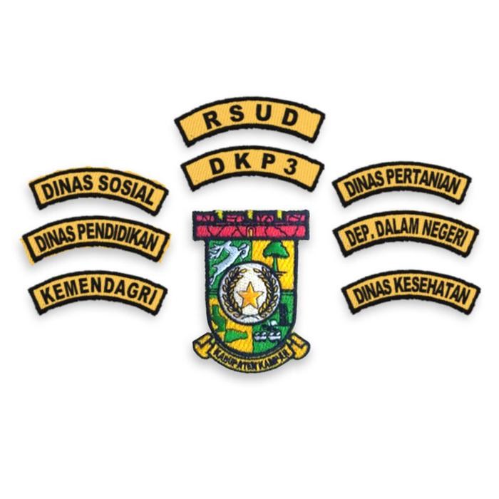 

Bed Bordir Logo Dinas Kabupaten Kampar - Bordir Kab Kampar PREMIUM