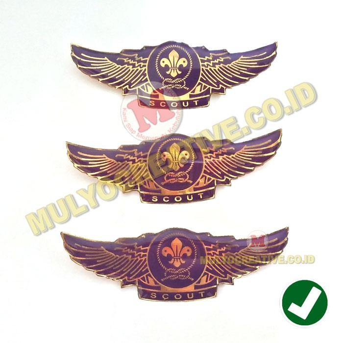 

Brevet Wing WOSM Pramuka Lencana Pramuka WOSM Murah PREMIUM