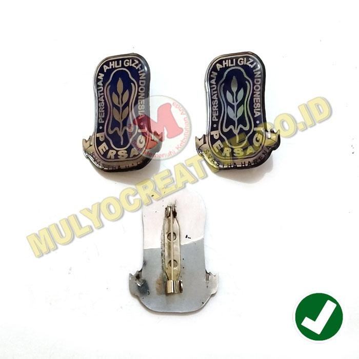 Lencana Pin Logo PERSAGI Pin Pesatuan Ahli Gizi Murah PREMIUM
