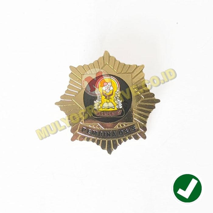 Pin OSIS - Lencana Pin Atribut OSIS Bros Pembina Osis PREMIUM