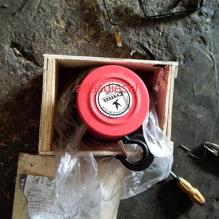 Takel 1Ton 3Meter Chain Block 1Ton 3Meter