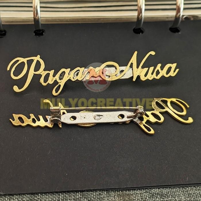 Pin Pagar Nusa Pin Huruf Pagar Nusa Pin Bros Pagar Nusa PREMIUM