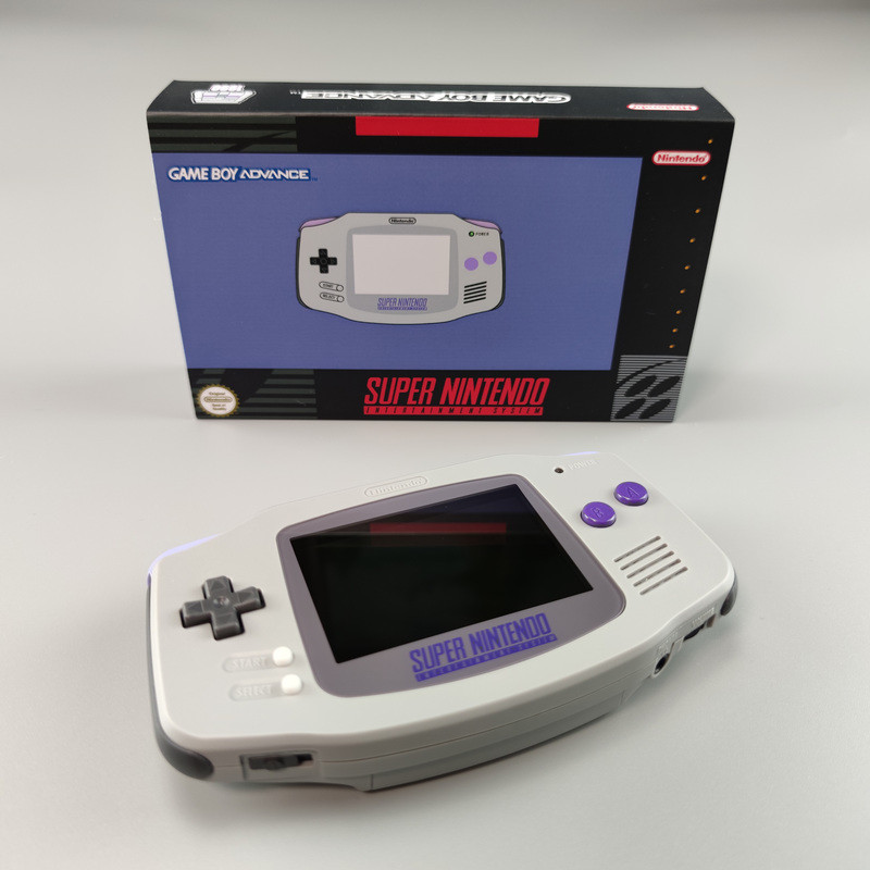 Snes Game Console Highlights Backlight Gba Handheld 80 Classic Memory