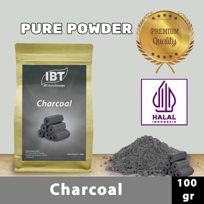 

NEW! PURE CHARCOAL POWDER MURNI BUBUK IMPORT MAKANAN KUE 100 GR