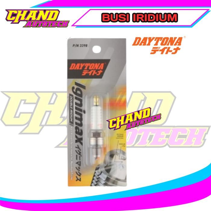 Busi Double Iridium Daytona Beat Aerox Vario Genio Mio Jupiter Scoopy Busi Iridium Daytona Original