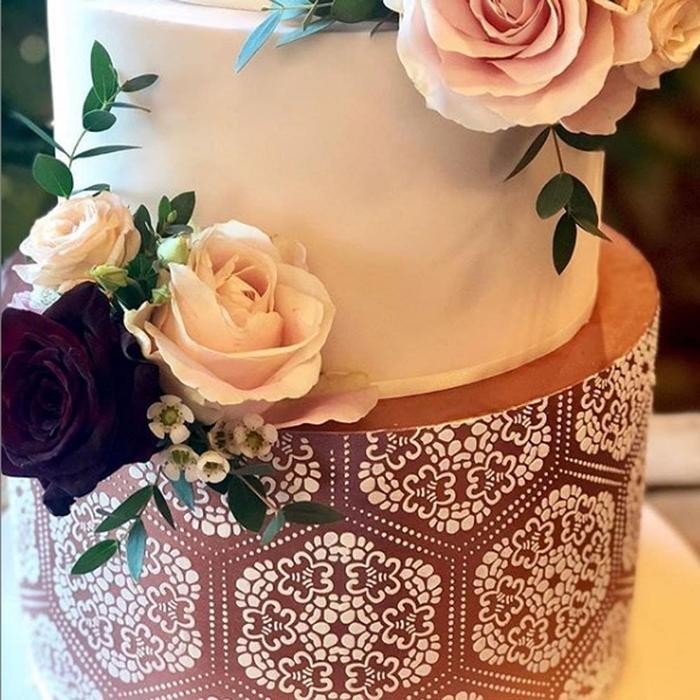 

Cake Stencil Motif 7B