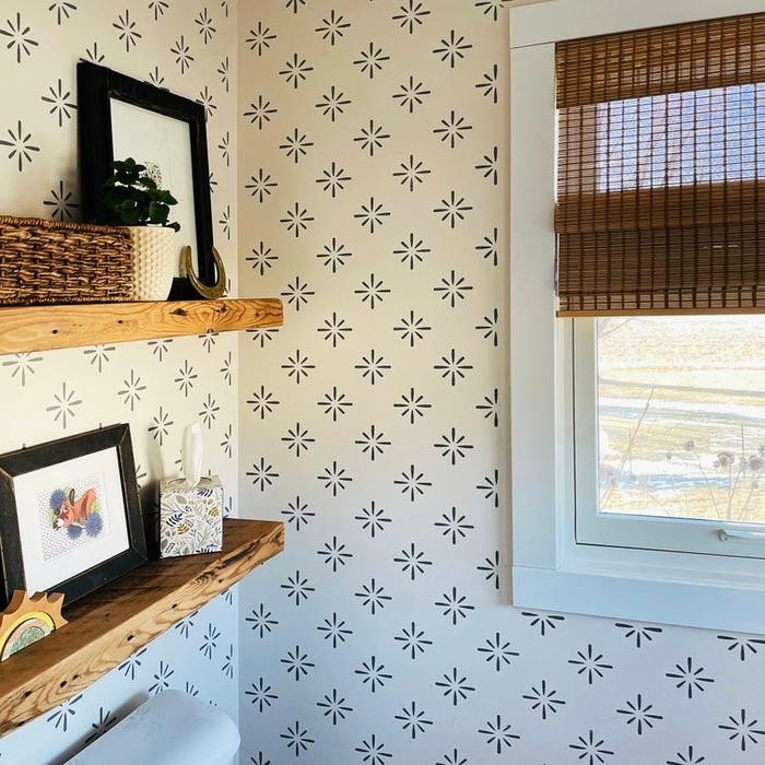 

Stencil Dinding / Wall Stencil Motif 6